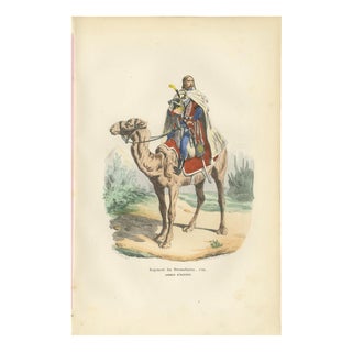 After Horace Vernet, French Dromedary Regiment, 1843, Paper For Sale