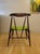 Single Mid century wooden chair believed to be American made. Interesting fine spindle construction with triangular seat...