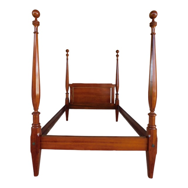 John Wanamaker Ny Shaker Cannon Ball Pencil Poster Cherry Full Size Poster Bed For Sale