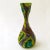 Terracotta vase decorated with polychrome enamel abstract, signed Minghetti A Bologna, 50/60 years