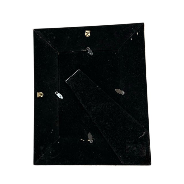 Wood Vintage Ornate Gold & Bronze Picture Frame For Sale - Image 7 of 11