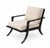 Mid-Century Modern Mid Century Klismos Lounge Chairs-Pair For Sale - Image 3 of 4