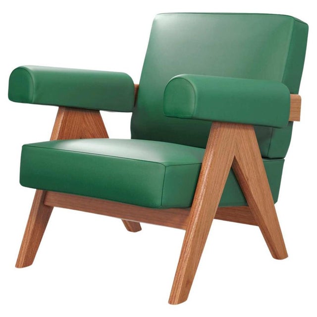 Capitol Complex Armchair by Pierre Jeanneret for Cassina For Sale - Image 10 of 11