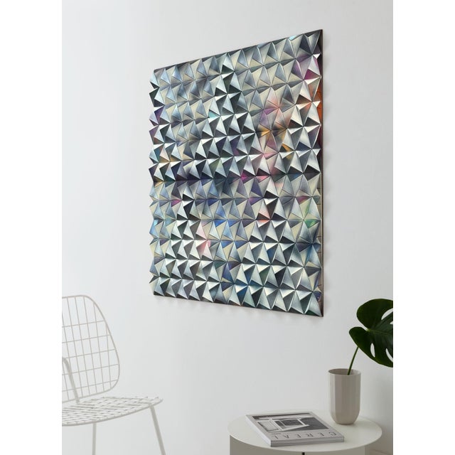 Contemporary Sebastian Welzel, Cis-9 Topographie, Laminated Cardboard, Limited Edition of 1 For Sale - Image 3 of 10