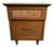 Mid 20th Century Modern Cane and Walnut Nightstand For Sale