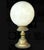 Large Opaque Rock Crystal Quartz Sphere Ball on Stand For Sale - Image 10 of 12