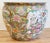 Vintage Porcelain Mandarin Chinese Rose Fish Bowl Planter For Sale - Image 4 of 10