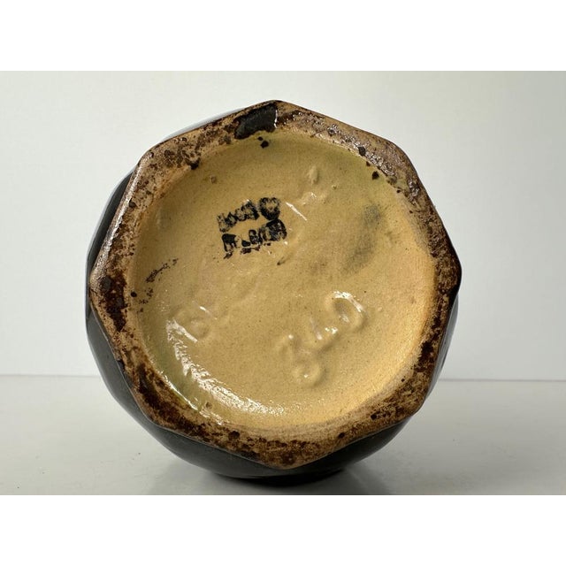 Art Deco Vase in Ceramic, 1920s For Sale - Image 10 of 13