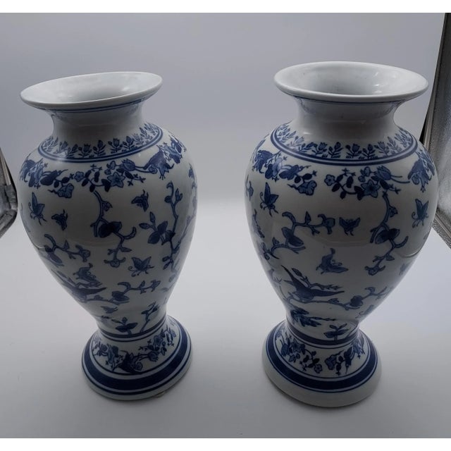 These gorgeous heavy porcelain vases would be GORGEOUS on your mantle, entry table or buffet!!! I love them so much that I...