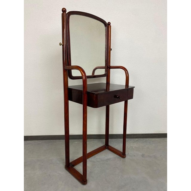 Dressing table No.1134 by Josef Hoffmann for J&J Kohn in very good original condition. This piece is attributed to the...