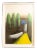 Vintage Larry Laslo Mixed Media Abstract Landscape Painting on Paper Custom Framed, 80's For Sale