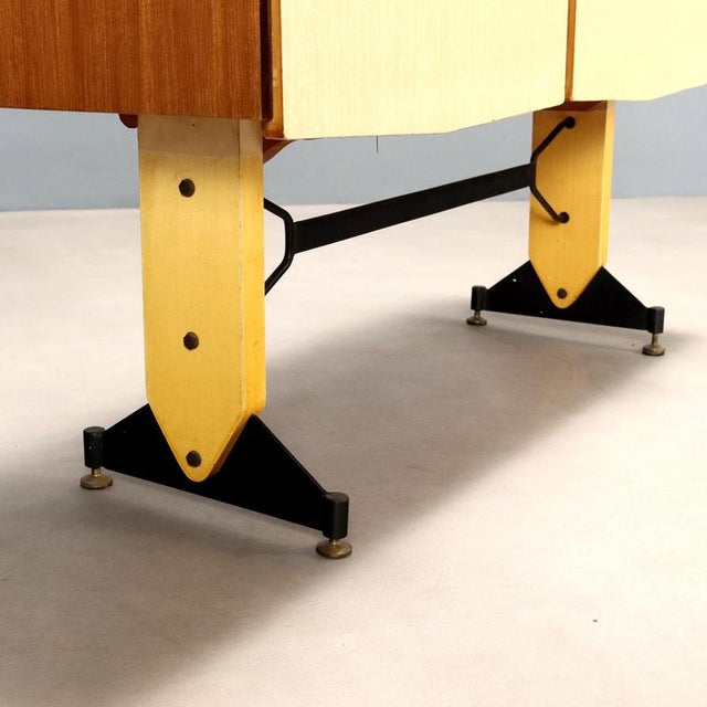 Wood Mid-Century Sideboard or Cabinet, 1960s For Sale - Image 7 of 10