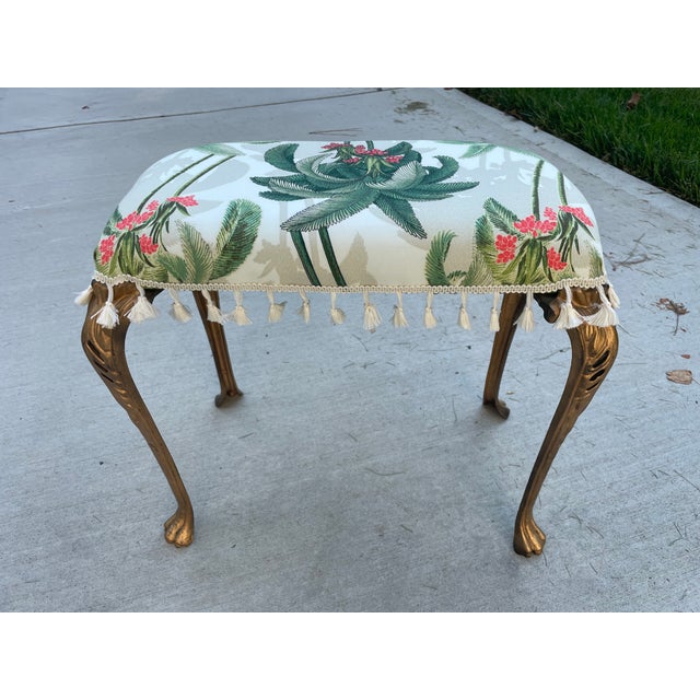 Early 20th Century Antique Art Nouveau Stool For Sale - Image 4 of 15