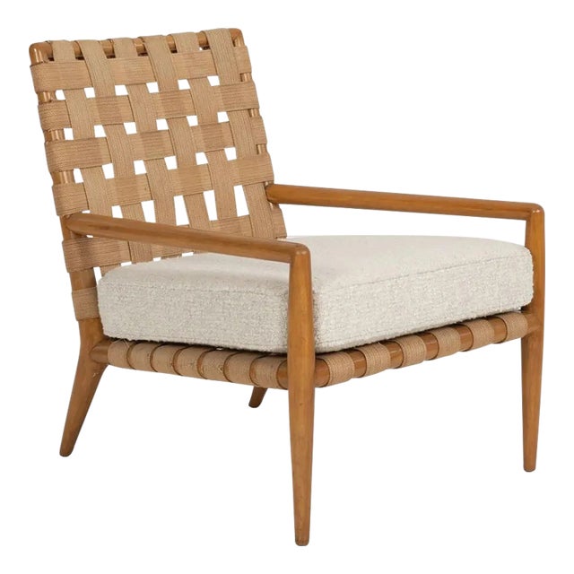 t.h. Robsjohn-Gibbings Lounge Chair, Widdicomb United Kingdom / Usa, Circa 1955 For Sale