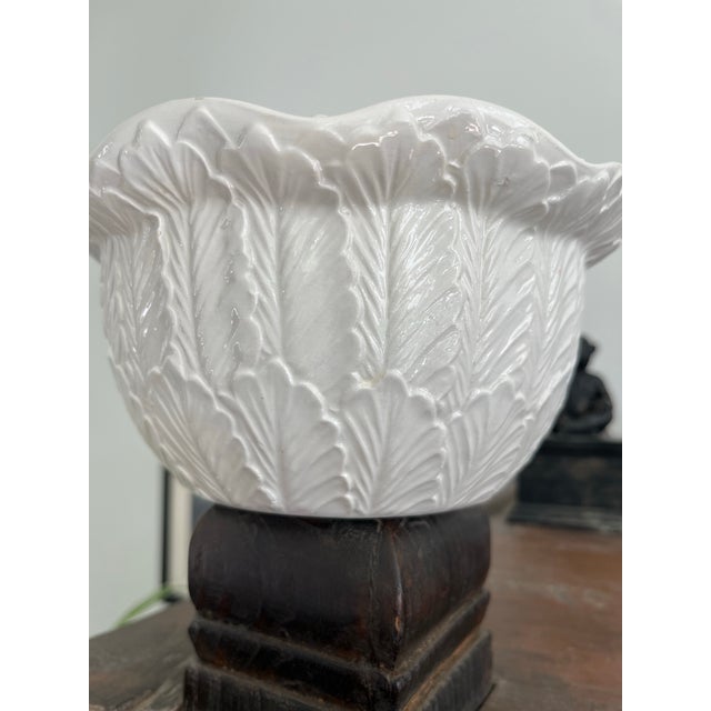 Mid 20th Century Vintage Italian Ceramic Tulipiere For Sale - Image 5 of 12