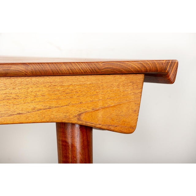 Large Model 542 Extendable Table in Teak by Inger Klingenberg for France & Son, 1960s For Sale - Image 16 of 18