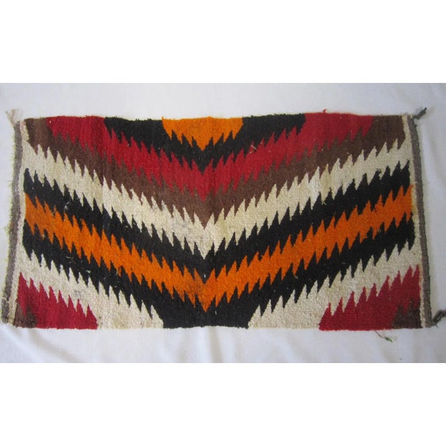 1950s Vintage Folk Art Mexican Runner For Sale - Image 5 of 6