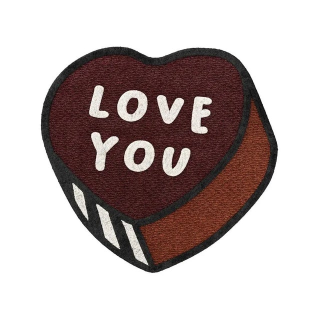 Not Yet Made - Made To Order Tapis Love You Pet Rug by TAPIS Studio For Sale - Image 5 of 5