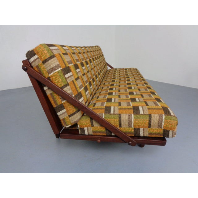 Wood Danish 981 Diva Daybed in Teak and Oak by Poul M Volther for Frem Røjle, 1950s For Sale - Image 7 of 18