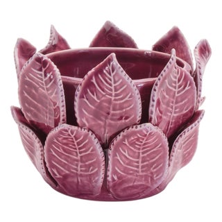 Storeware Bud Vase with Leaves Accent (Set of 2) For Sale