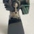 Mid 20th Century Taxco Mexico Onyx Warrior Statue Vintage Figurine Inlaid Mosaic Malachite Sterling Silver Accents 5.5” Tall For Sale - Image 5 of 10