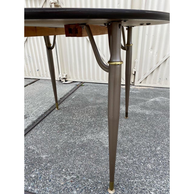 YF30) VIRTUE BROTHERS of California社製 Mid Century Modern Virtue Bros. Mfg. Sculptured Metal Dining