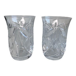 1950s Waterford Whiskey Glasses- a Pair For Sale