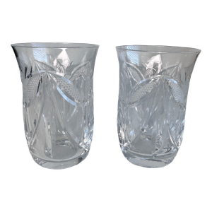 1950s Waterford Whiskey Glasses- a Pair