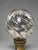 19th Century, French Spiral-Cut Mercury Glass Newel Post Finial With Bronze Base For Sale - Image 4 of 8