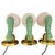 Vintage Art Deco Wall Lamps with Pink Mottled Glass Shades, 1890s, Set of 3 For Sale - Image 14 of 15