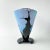 Postmodern Lynne Rachel Goldstein Lightening Glazed Vase For Sale - Image 9 of 12