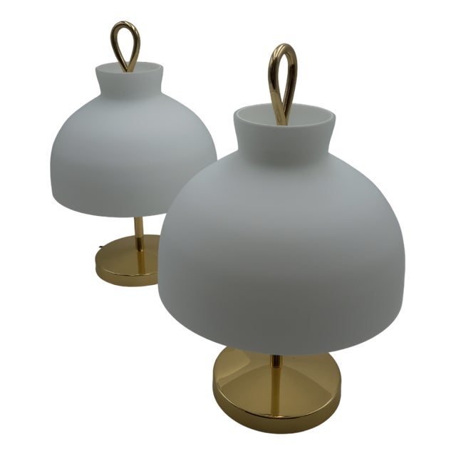 Small Arenzano Table Lamps by Ignazio Gardella, 1950s, Set of 2 For Sale