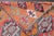 Textile Vintage Turkish Oushak Handmade Wool Cotton Orange Runner Rug For Sale - Image 7 of 12