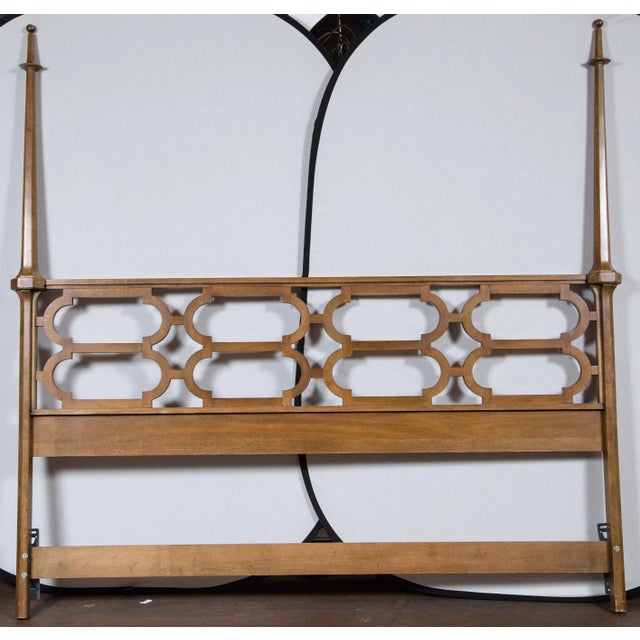 Hollywood Regency 1960s Vintage Hollywood Regency Headboard For Sale - Image 4 of 17