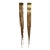1970s Gold Fringe Shoulder Duster Earrings - 2 Pieces For Sale