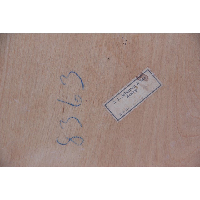 Oak W1 Dining Chairs by Hans J. Wegner for C. M. Madsen, Denmark, 1950s, Set of 6 For Sale - Image 16 of 17