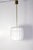 Space Age Opaline and Brass Pendant Light from Osvetlovaci Sklo V.M., Former Czechoslovakia, 1960s For Sale - Image 13 of 13