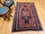 Antique Fachralo Kazak Prayer Rug, Handwoven Wool, Persimmon & Green, 4' x 6' For Sale - Image 9 of 18