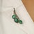 Vintage Inspired Floral Leaf Brooch Pendant With Emeralds & Diamonds For Sale - Image 4 of 13