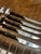 Mid-Century Modern Vintage Mid Century Modern Gibson Faux Bamboo Stainless Flatware - 28 pcs For Sale - Image 3 of 5