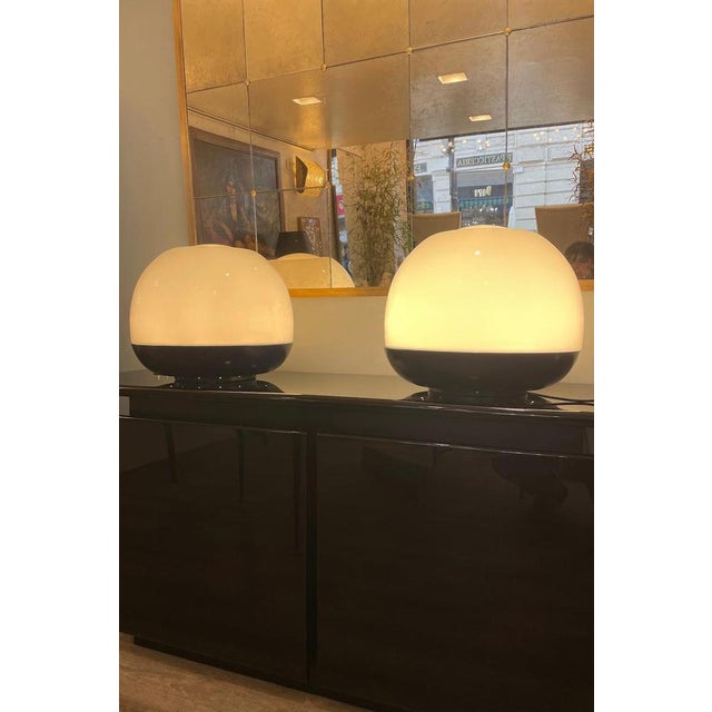 Platea Table Lamps from Artemide, 1960s, Set of 2 For Sale - Image 3 of 18