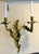 Antique French 19th Century Louis XV Gilt Bronze Two Light Wall Sconces - a Pair For Sale In Miami - Image 6 of 18