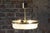 Gold Mid-Century Chandelier in Glass and Brass attributed to Kamenický Šenov, Czech, 1960s For Sale - Image 8 of 9