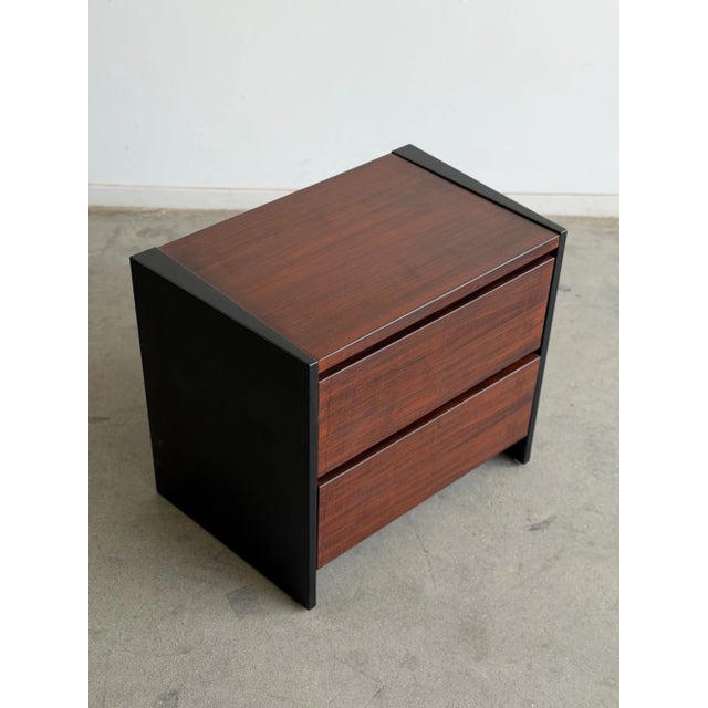 1980s Single Angular Nightstand by Henredon For Sale In Los Angeles - Image 6 of 15