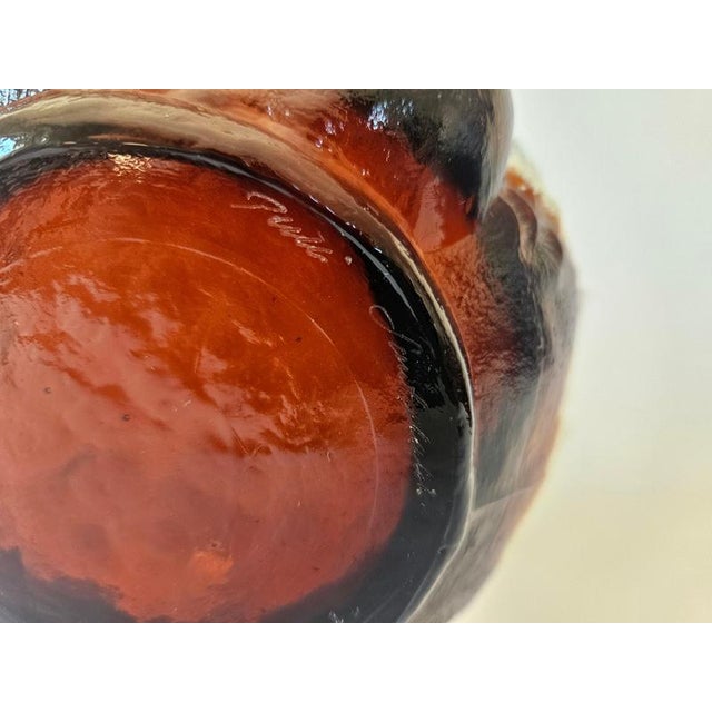 Mid-Century Glass Bowl by Pertti Santalahti for Humppila, Finland, 1960s For Sale - Image 14 of 16