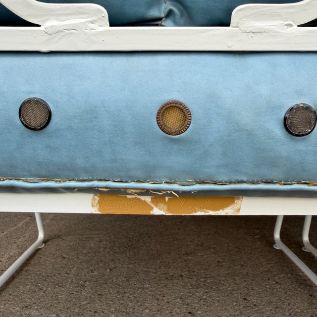 Very Rare Sectional Salterini Outdoor Patio Sofa Maurizio Tempestini For Sale - Image 10 of 12