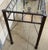 Ilana Goor Forged Iron & Beveled Glass Console Table, Israel/USA, Circa 1980s For Sale - Image 9 of 14