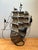 Vintage Monumental Iron Nautical Ship Lamp For Sale - Image 11 of 12