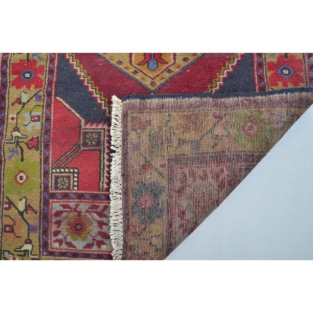 Mid 20th Century Anatolian Kurdish Runner Rug For Sale - Image 10 of 10