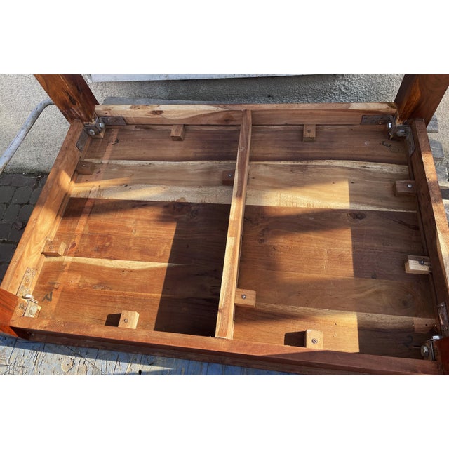 1980s Vintage Rosewood Dining Table, 1970s For Sale - Image 5 of 17